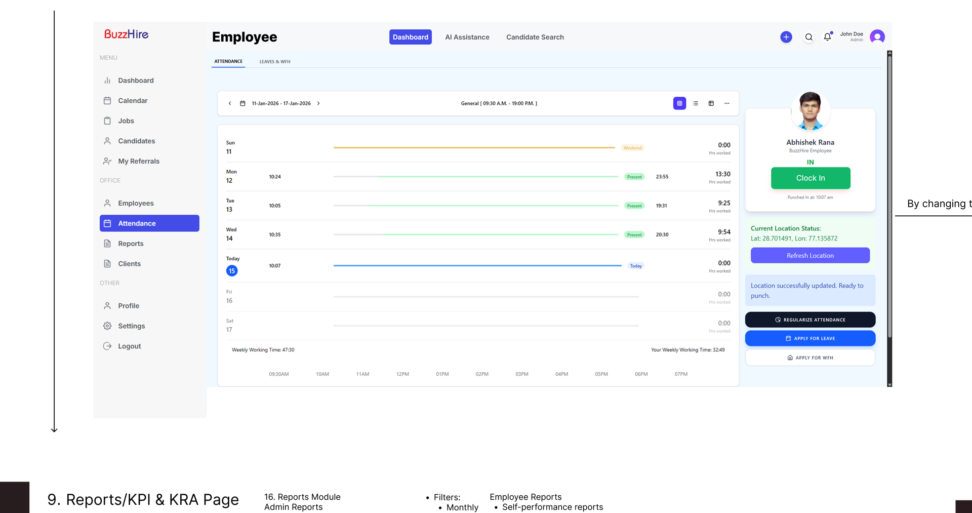 Candidate Dashboard — track applied jobs, saved roles & recommendations